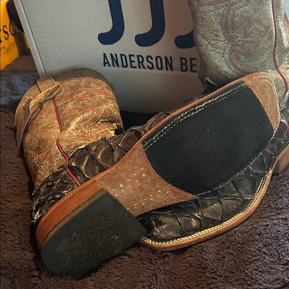 Anderson Bean FISH exotic Western Boots main image 12
